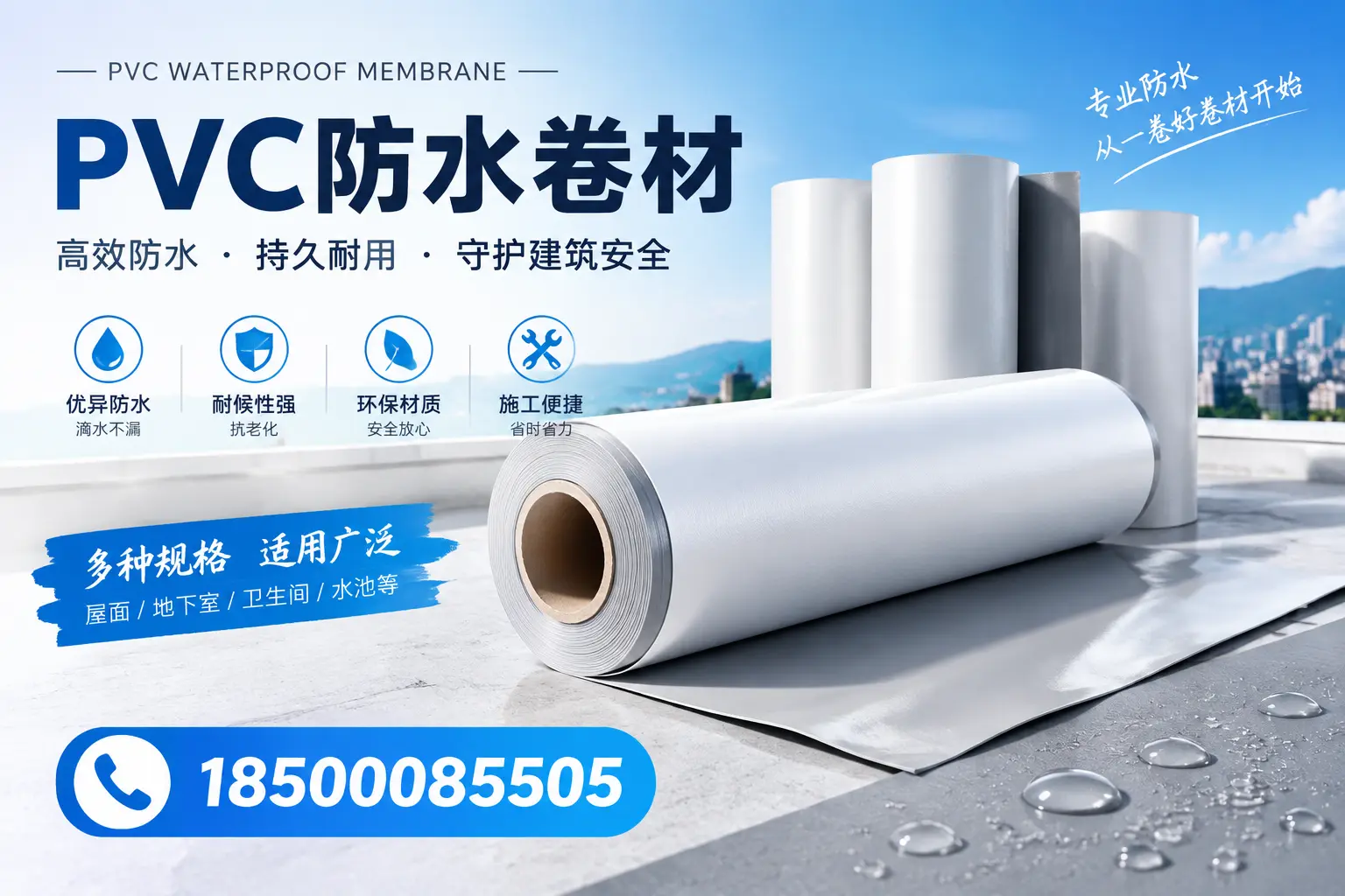 如何选择适合的PVC防水卷材？专家为您解答东莞的需求
